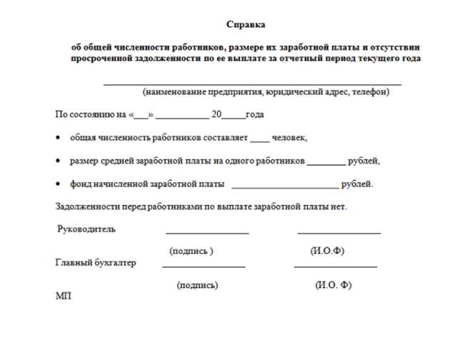 Варианты получения справки